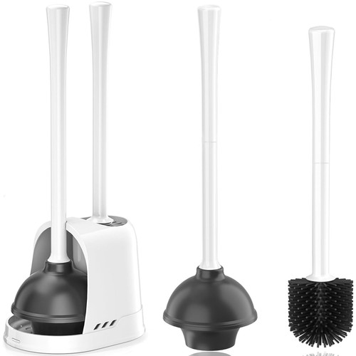 Toilet plunger and brush - toilet,