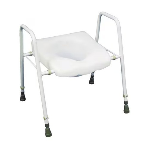 Raised toilet seat and frame - toilet,