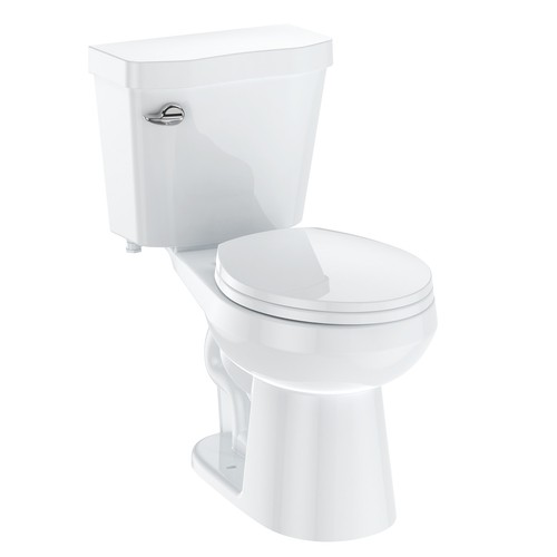 Two piece toilet 5in - piece,
