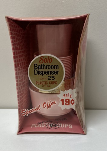 Vintage solo bathroom cup - bathroom,