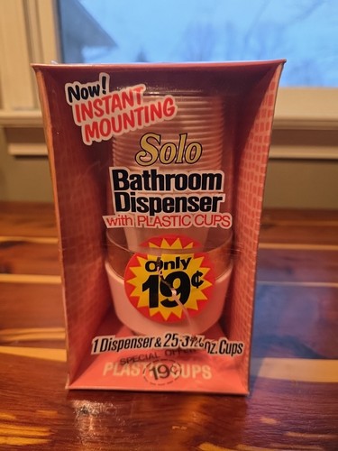 Vtg solo bathroom dispenser - solo,