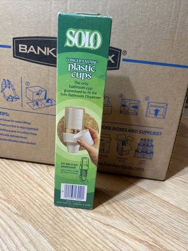 Solo plastic cups bathroom - solo,