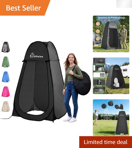Luxury pop shower tent - luxury, pop-up