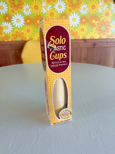 Vintage solo plastic cups - solo,
