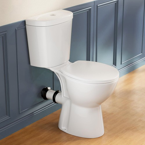 High rear outlet toilet - 19",