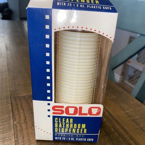 Vtg new solo clear - new,